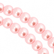 Perlas de cristal 4mm Rosado