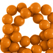 Abalorios acrílicos 4 mm brillante Marrón cobrizo