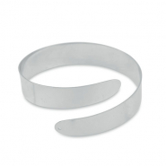 Brazalete con anilla Plateado