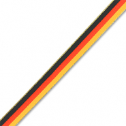 BY31&reg; Cinta con la bandera de Alemania Negro-rojo-amarillo-dorado