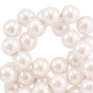 Perlas de cristal 8mm Rosa crema