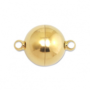 Fornituras Acero Inox cierre magn&eacute;tico bola 16mm Dorado