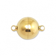 Fornituras Acero Inox cierre magn&eacute;tico bola 12mm Dorado