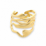 Anillos Acero Inox Dorado