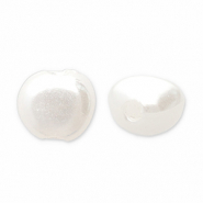 Imitación de perlas de agua dulce nugget Blanco