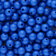 Abalorios acrílicos 8 mm brillante Azul