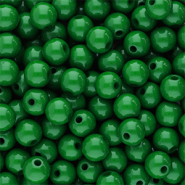 Abalorios acrílicos 8 mm brillante Verde
