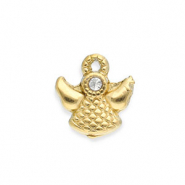 Colgantes Acero Inox ángel Dorado