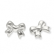 Abalorios Acero Inox lazo Plateado