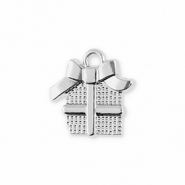 Colgantes met&aacute;licos regalo Plateado