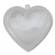 Adorno transparente coraz&oacute;n Transparente