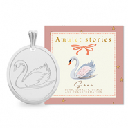 BY31® Colgantes Acero Inox cisne Plateado