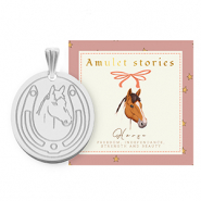 BY31® Colgantes Acero Inox caballo Plateado