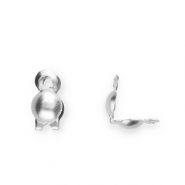 Fornituras acero inox tapa nudos 2mm Plateado