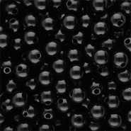 DQ Abalorios acrílicos 8 mm brillante Black