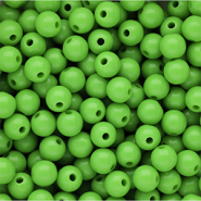 DQ Abalorios acrílicos 8 mm brillante Vibrant green 16-6339 TCX