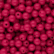 DQ Abalorios acrílicos 8 mm brillante Fuchsia 17-2031 TCX