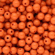 DQ Abalorios acrílicos 8 mm brillante Orange peel 16-1359 TCX