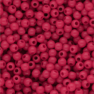 DQ Abalorios acr&iacute;licos 6 mm brillante Fuchsia 17-2031 TCX