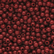 DQ Abalorios acrílicos 4 mm brillante Salsa red 18-1657 TCX