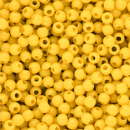 DQ Abalorios acrílicos 4 mm brillante Vibrant yellow 13-0858 TCX