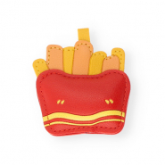 Colgantes llamativos fritas Rojo-amarillo oscuro-naranja