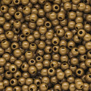 DQ Abalorios acrílicos 4 mm brillante Wood thrush brown 17-1129 TCX