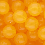 DQ® Abalorios acrílicos 16 mm brillante Amarillo cálido
