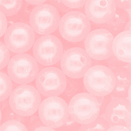 DQ® Abalorios acrílicos 14 mm brillante Rosa claro