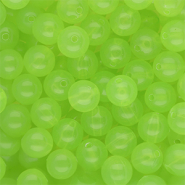 DQ® Abalorios acrílicos 10 mm brillante Verde claro