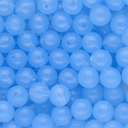 DQ® Abalorios acrílicos 10 mm brillante Azul