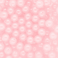 DQ® Abalorios acrílicos 10 mm brillante Rosa claro