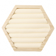 Expositor de joyería para anillos Natural-beige