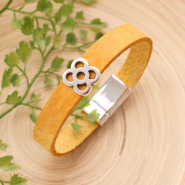 Set de inspiraciones Elaboración de pulseras con Cuero DQ plano