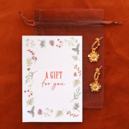 Set de inspiraciones Set de regalo 2: Pendientes con colgante metálico DQ
