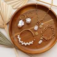 Set de inspiraciones Crea joyas elegantes y a la moda con perlas de agua dulce