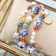 Set de inspiraciones Abalorios de cerámica únicos para la creación de bellísimas joyas