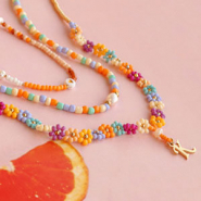 Set de inspiraciones De esta forma se crean collares con abalorios de cristal rocallas