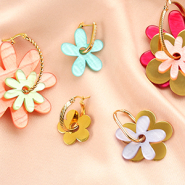 Set de inspiraciones ¡Novedades! Colgantes Polaris flores y colgantes de acero inox flores