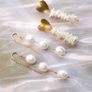 Nuevo  Nueva imitación elegante de perlas de agua dulce