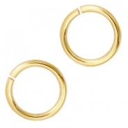 Anillas DQ 6mm Dorado 