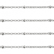Fornituras Acero Inox jasseron 1.4mm plata