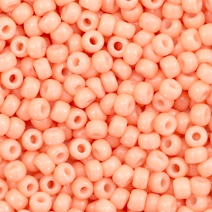 Miyuki Rocalla 8/0 Duracoat opaque tea rose 8-4461