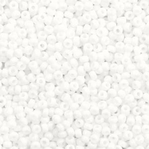 Miyuki Rocalla 11/0 Opaque white 11-402