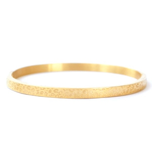 Pulseras Acero Inox leopardo Dorado