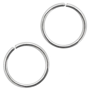 Fornituras Acero Inox anillas 10mm Plata vieja