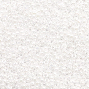 Rocallas Miyuki 15/0 Ceylon white pearl 15-420