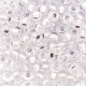 Rocalla Miyuki 6/0 Pearlized effect silver 6-4613