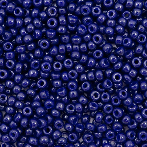 Rocallas Miyuki 11/0 Duracoat opaque dyed dark navy blue 11-4494