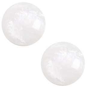 Cabuch&oacute;n cl&aacute;sico Polaris Elements 12 mm pearl shine Blanco bianco